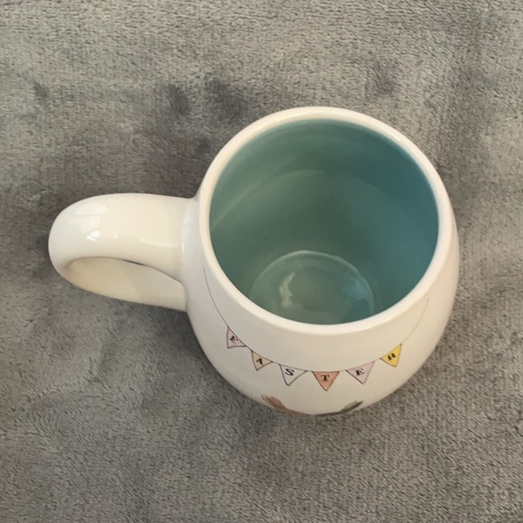2018 Rae Dunn HAPPY EASTER double-sided mug x2 - Picture 5 of 6